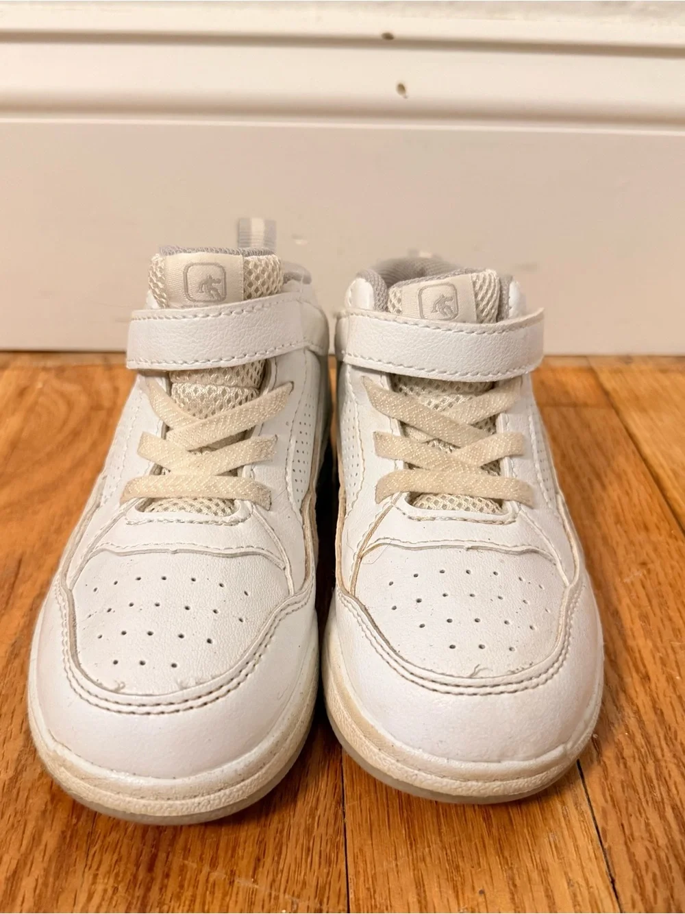 And1 White Boys Size toddler 8 High-Top Sneakers